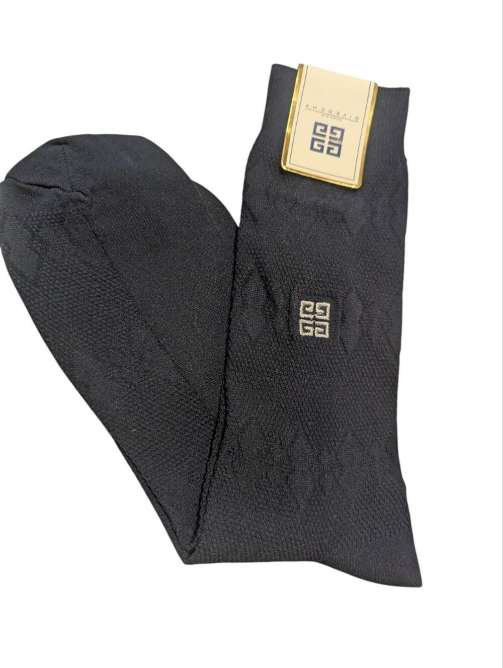 GIVENCY Black Dress Socks Size 10-13